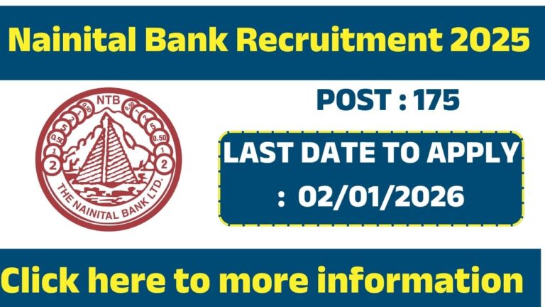 Nainital Bank Recruitment 2025