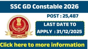 SSC GD Constable 2026